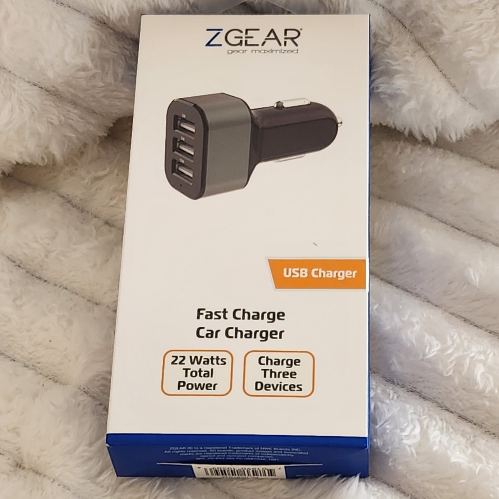 Z GEAR High Power USB Car Charger